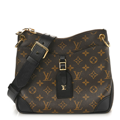 Louis Vuitton Monogram Odeon PM Black 1 of 7