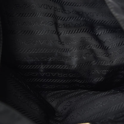 Prada Nylon Vela Medium Backpack Black 13 of 15