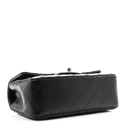 Chanel Lambskin Quilted Mini Rectangular Flap Black 4 of 11