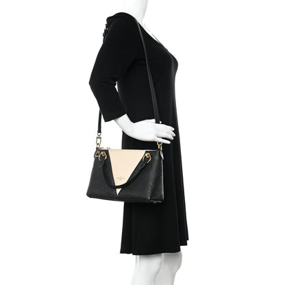 Louis Vuitton Empreinte V Tote BB Black Creme 2 of 9