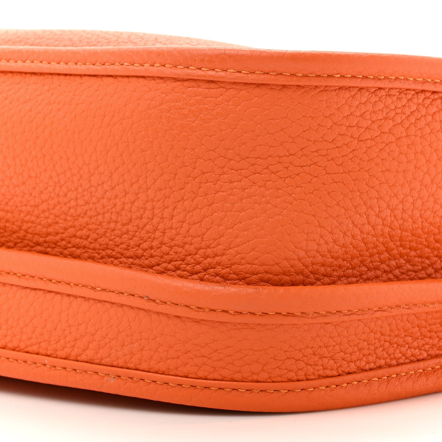Hermes Taurillon Clemence Evelyne III PM Orange 9 of 12