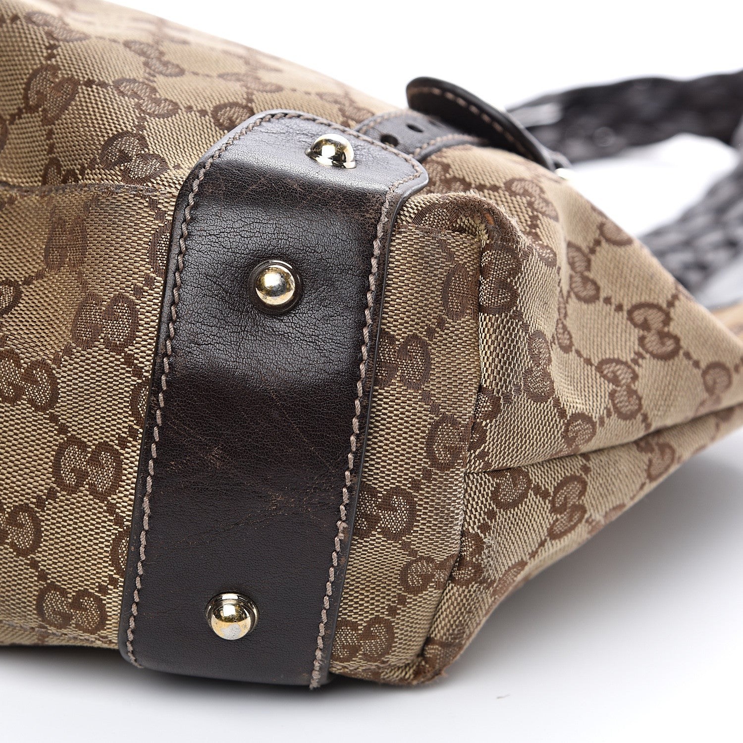 Gucci Monogram Small Pelham Shoulder Bag Dark Brown 13 of 16