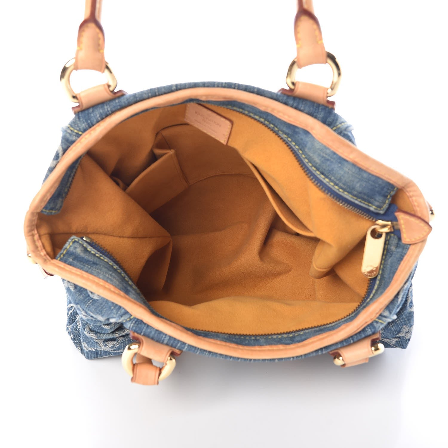 Louis Vuitton Denim Neo Cabby MM Blue 6 of 13