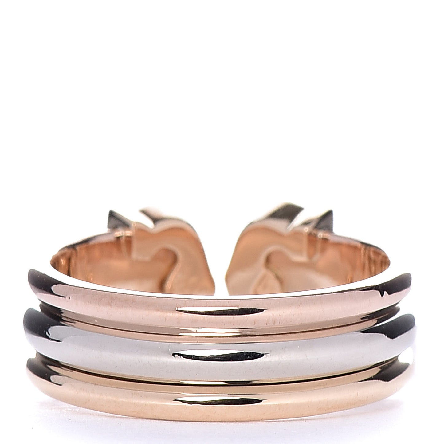 18K Pink Yellow White Gold C De Ring 45 3.25