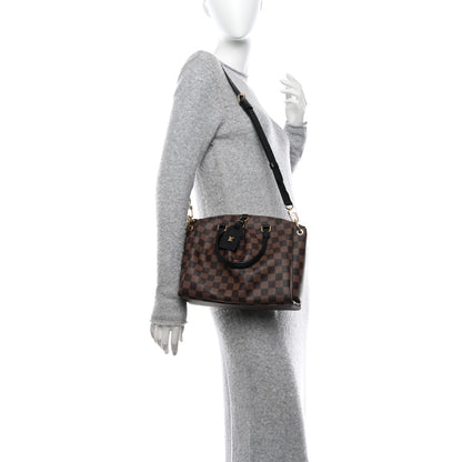 Louis Vuitton Damier Ebene Odeon Tote PM Black 2 of 10