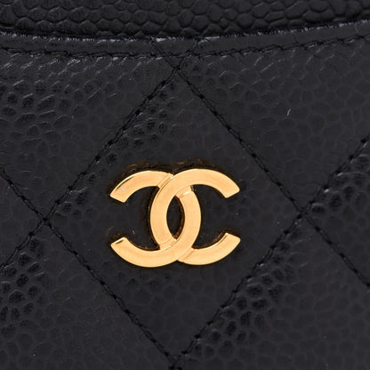 Chanel Caviar Quilted Card Holder Black 9 of 10