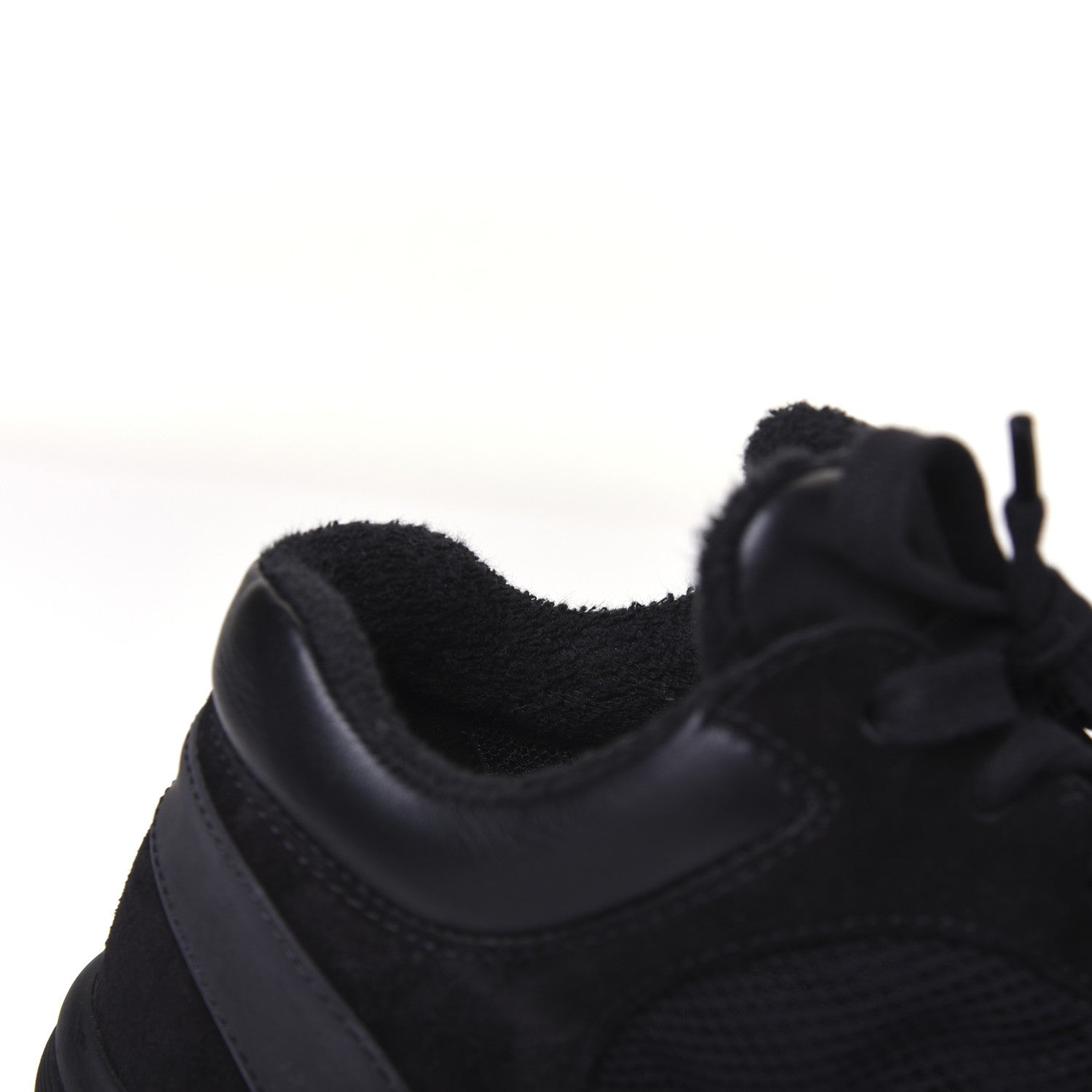 Chanel Toile Suede Calfskin CC Sneakers 39 Black 10 of 11