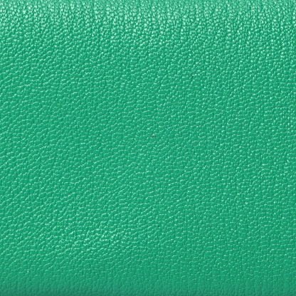 Hermes Chevre Mysore Verso Calvi Duo Card Case Menthe Rose Sakura 9 of 12
