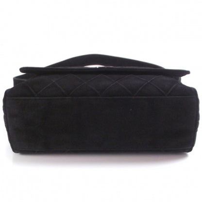 Chanel Vintage Suede Diamond Stitch Flap Bag 4 of 13