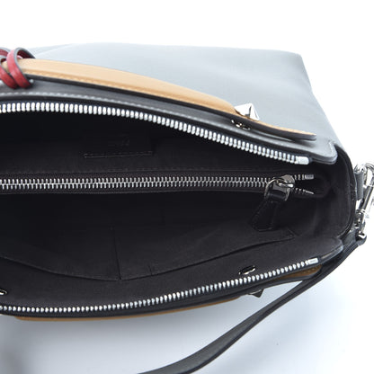 Fendi Vitello Dolce 4 Color Medium By The Way Boston Bag Argilla Fragola Multicolor 4 of 9