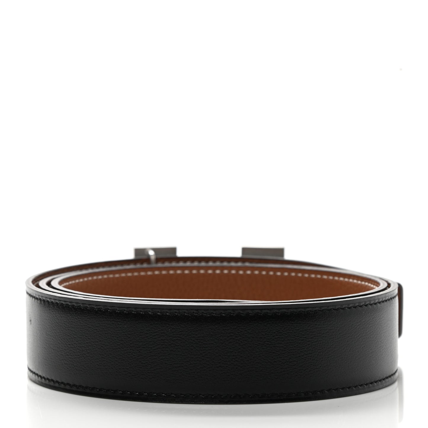 Box Togo 32mm Guilloche H Belt 90 Black Gold