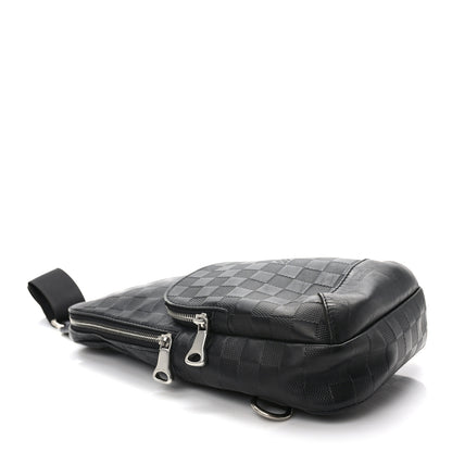 Louis Vuitton Damier Infini Avenue Sling Bag Onyx 4 of 10