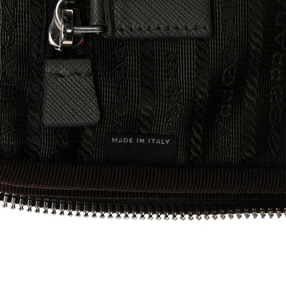 Prada Saffiano Travel Trolley Luggage Mercurio 6 of 10