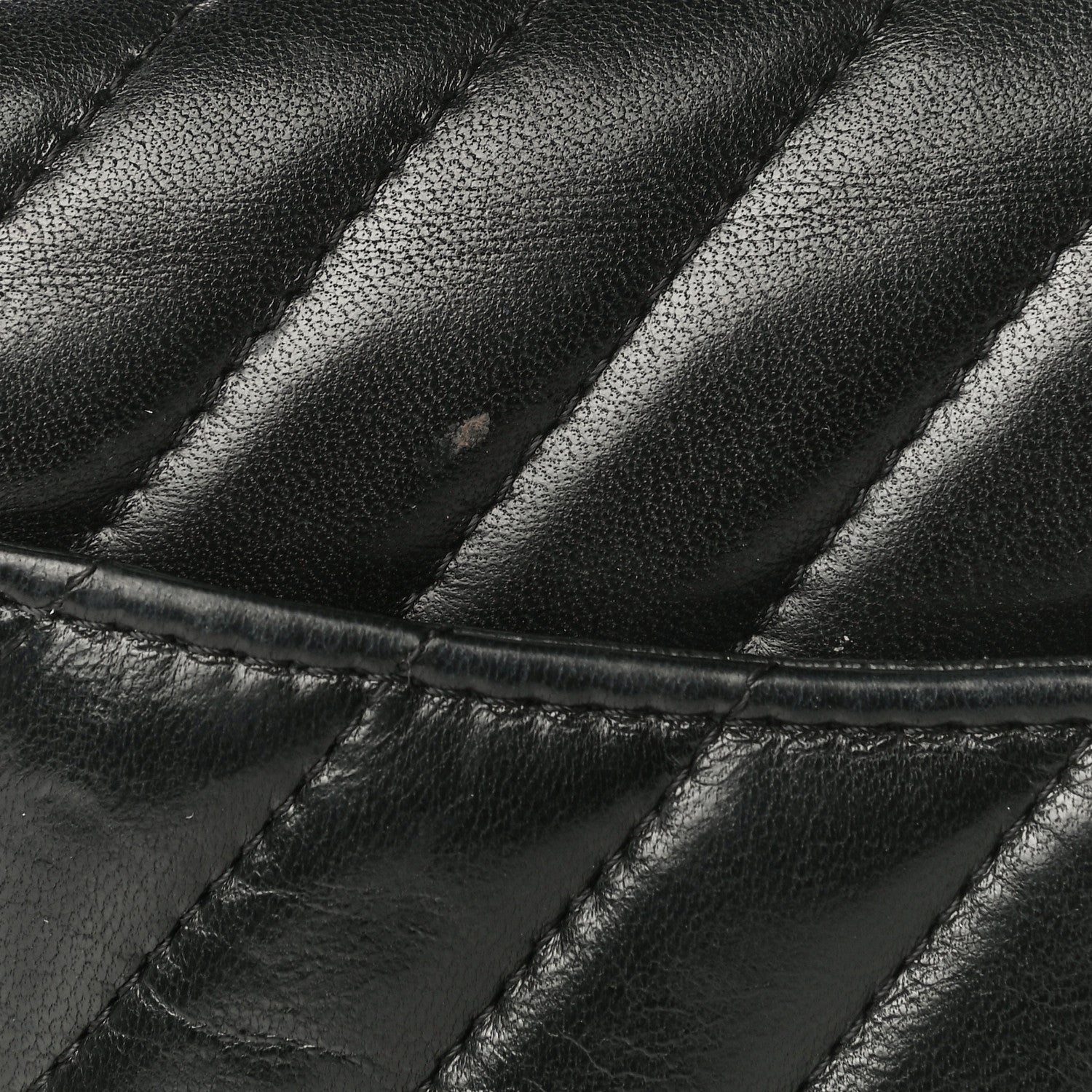 Chanel Lambskin Chevron Quilted Mini Rectangular Flap So Black 27 of 29