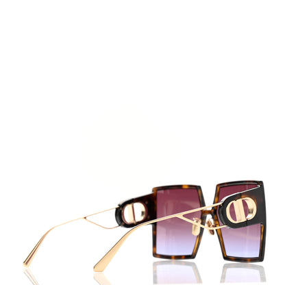 Christian Dior Square 30 Montaigne Sunglasses Tortoise 4 of 6