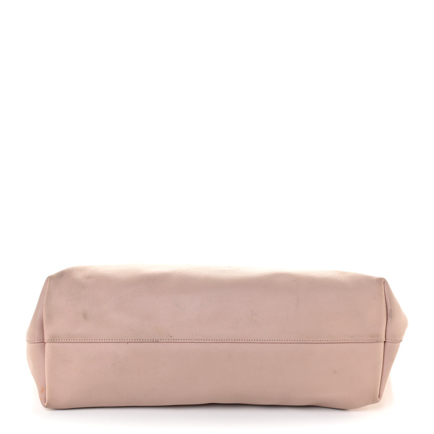 Calfskin Large Shopping Tote Rose Antic