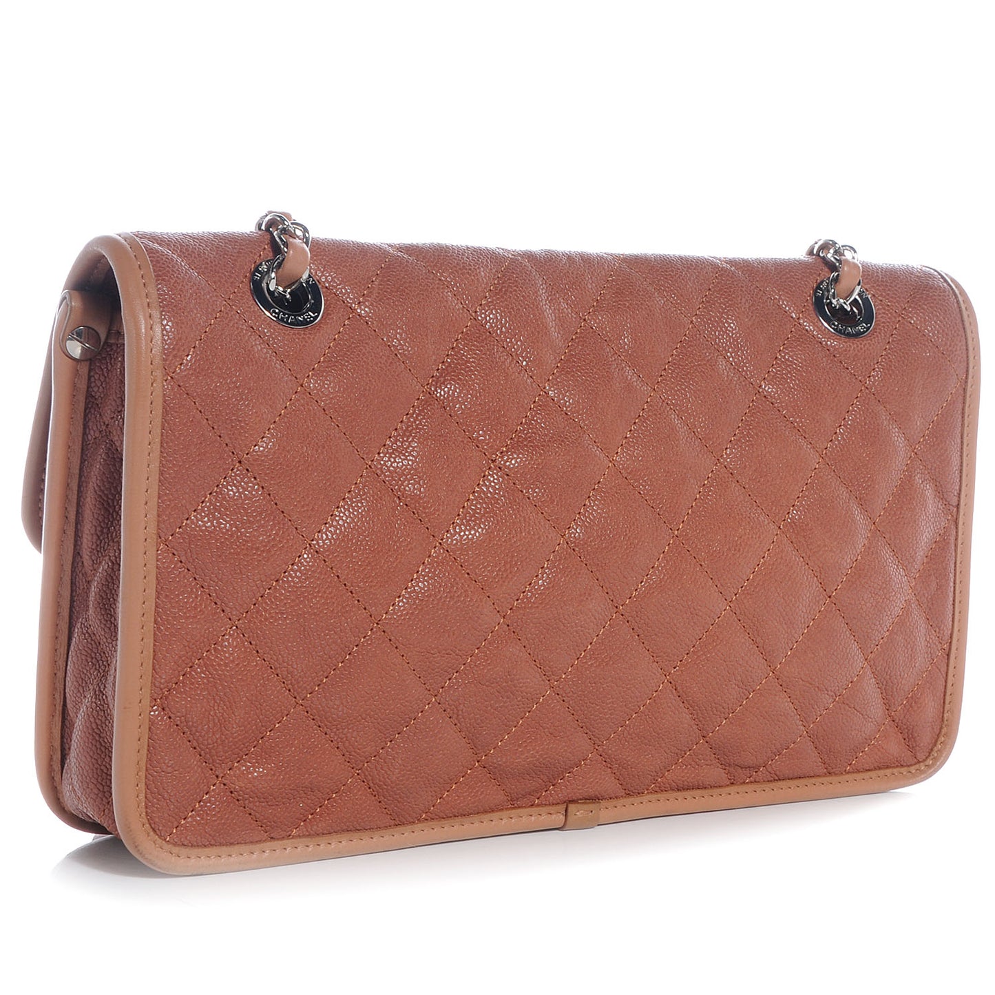 Caviar French Riviera Flap Tan