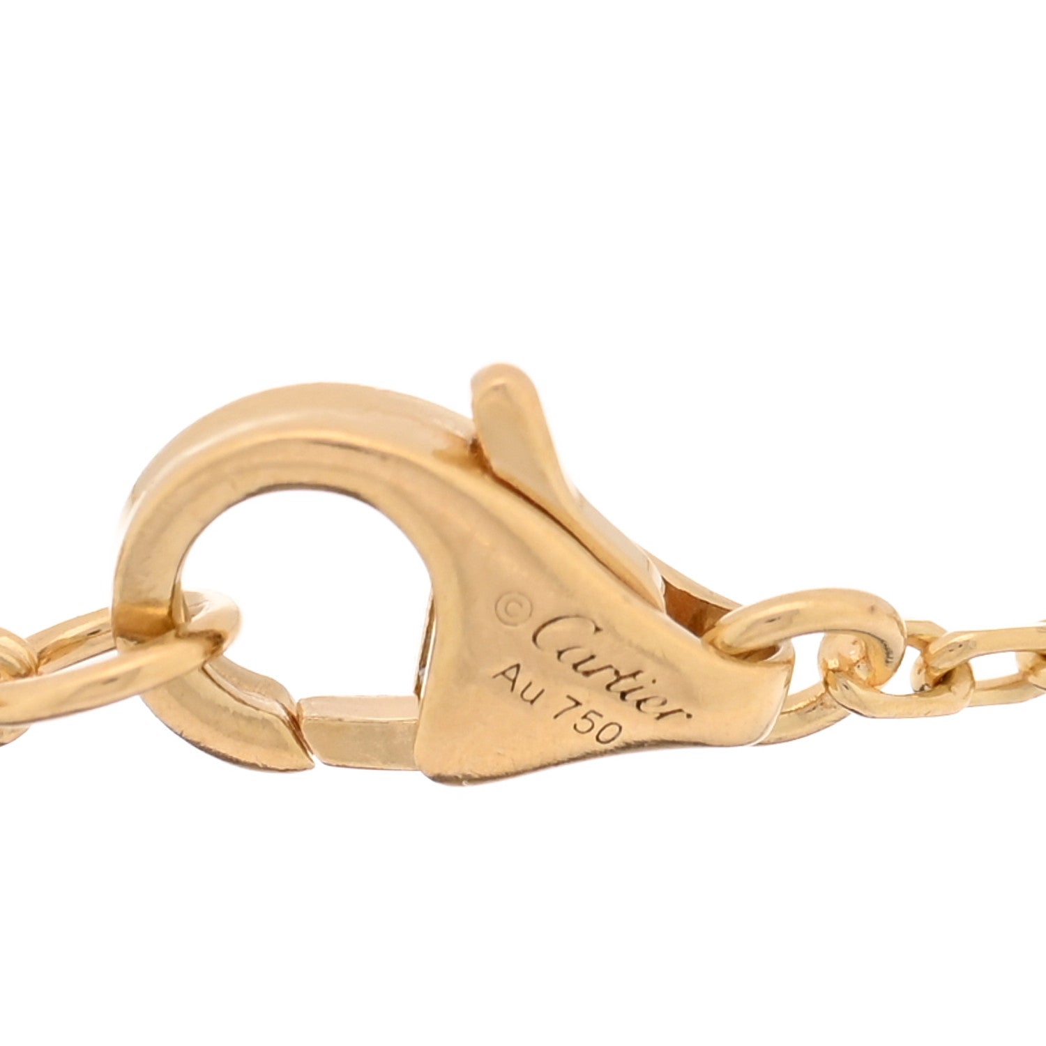Cartier 18K Yellow Gold Diamond SM D'Amour Bracelet 3 of 3