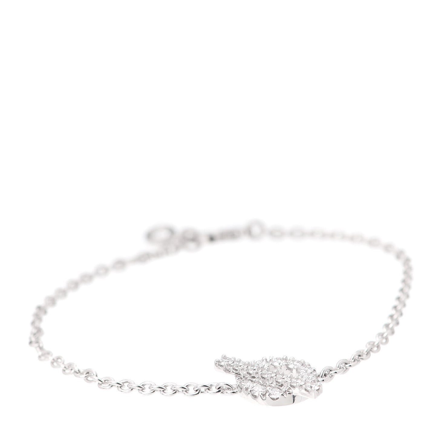 18K White Gold Diamond Finesse Bracelet SH