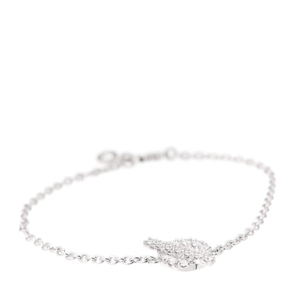 Hermes 18K White Gold Diamond Finesse Bracelet SH 5 of 6