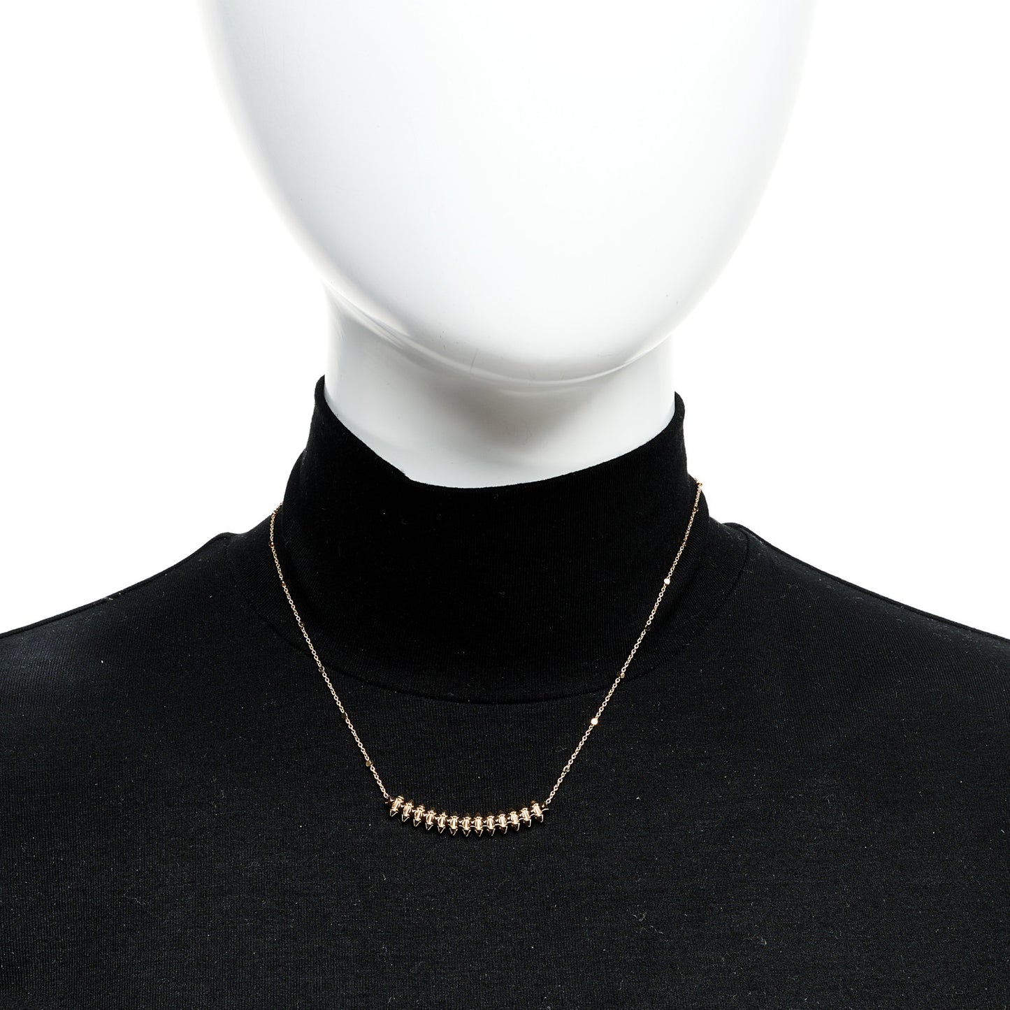 18K Pink Gold Small Clash de Cartier Necklace
