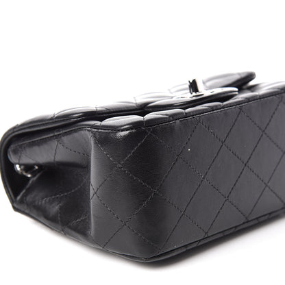 Chanel Lambskin Quilted Mini Square Flap Black 10 of 15