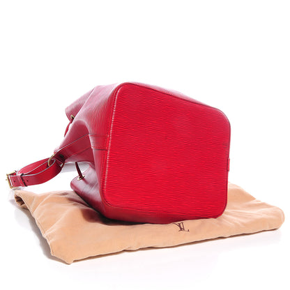 Louis Vuitton Epi Petit Noe Rouge 4 of 8