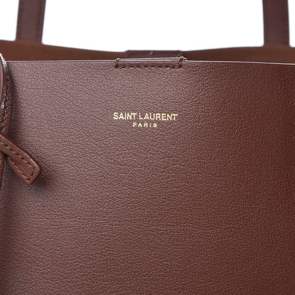 Saint Laurent Calfskin Large Shopping Tote Old Brandy 6 of 10