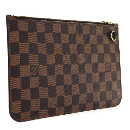 Louis Vuitton Damier Ebene Neverfull MM GM Pochette 3 of 7