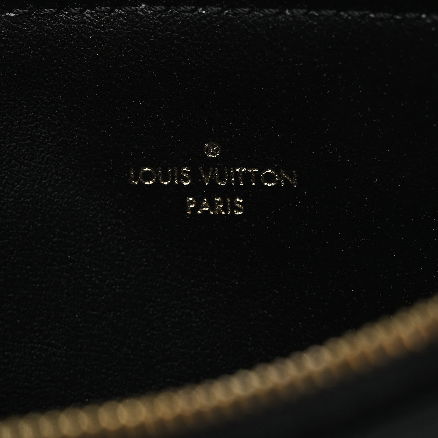 Louis Vuitton Empreinte Felicie Chain Wallet Zippered Insert Black 6 of 7