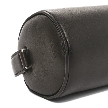 The Row Grained Calfskin 90's Bag Chocolate 8 of 9