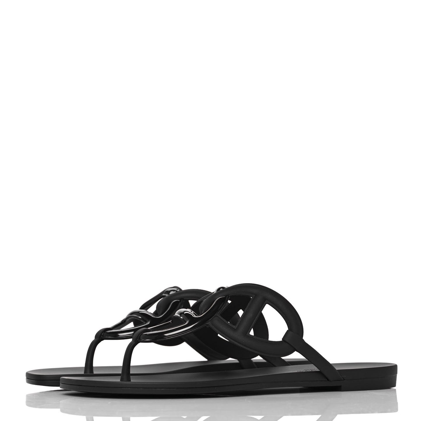 Rubber Womens Egerie Sandals 37 Black