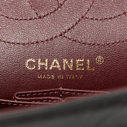 Chanel Aged Calfskin Chevron Quilted 2.55 Reissue 226 Flap Black 6 of 11