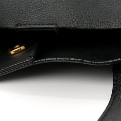 Saint Laurent Calfskin Large Shopping Tote Black 12 of 12