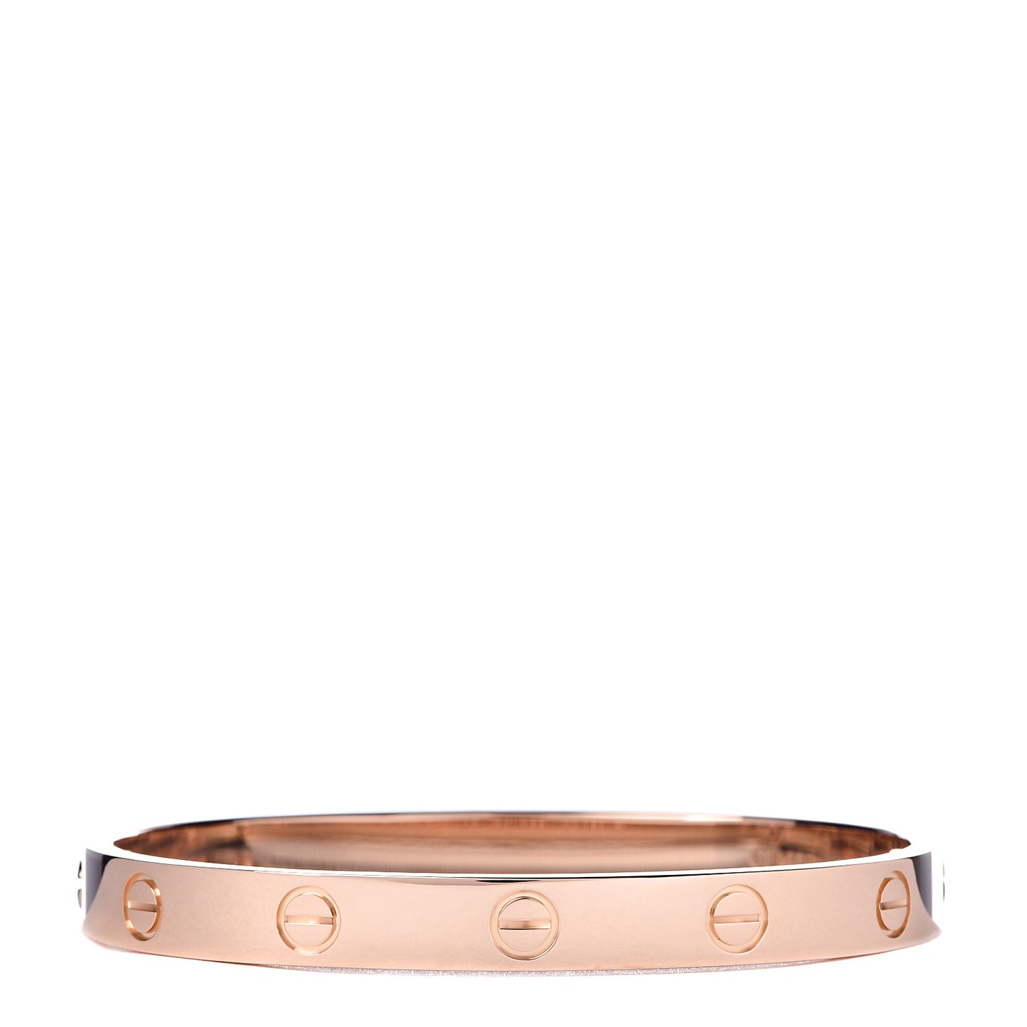 18K Pink Gold LOVE Bracelet 16