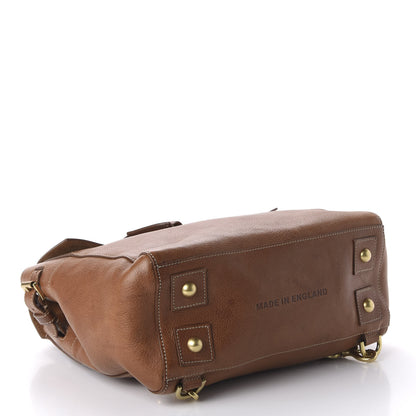 Mulberry Natural Leather Cara Delevigne Convertible Satchel Oak 3 of 10