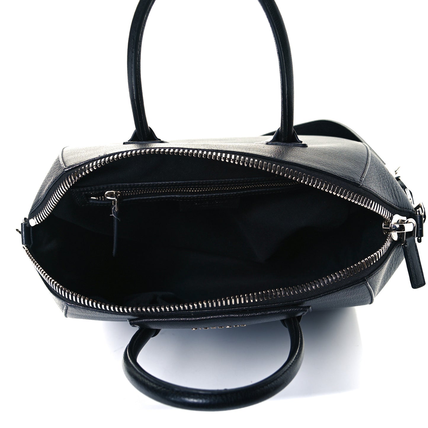 Sugar Goatskin Medium Antigona Black