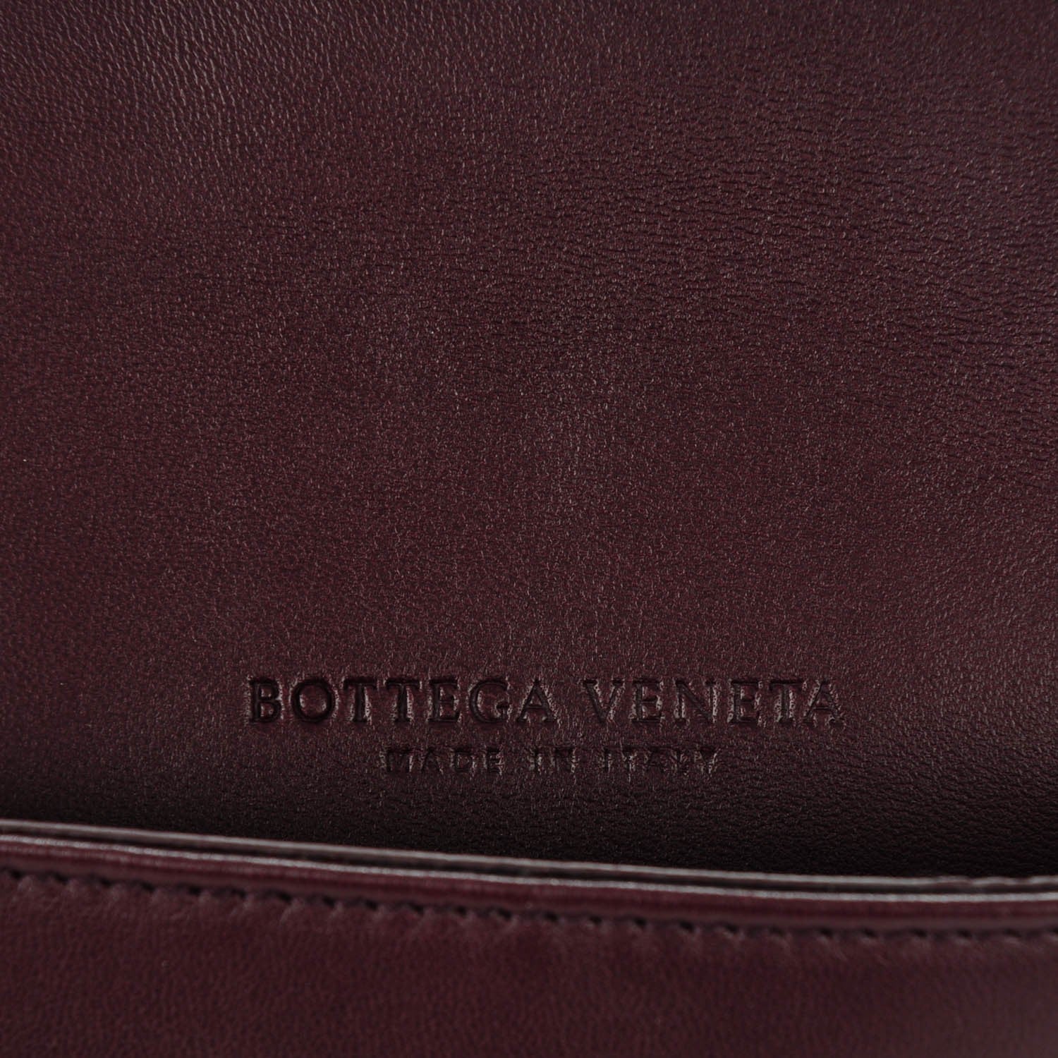 Bottega Veneta Nappa Intrecciato Double Sided Crossbody Bag Aubergine 6 of 8