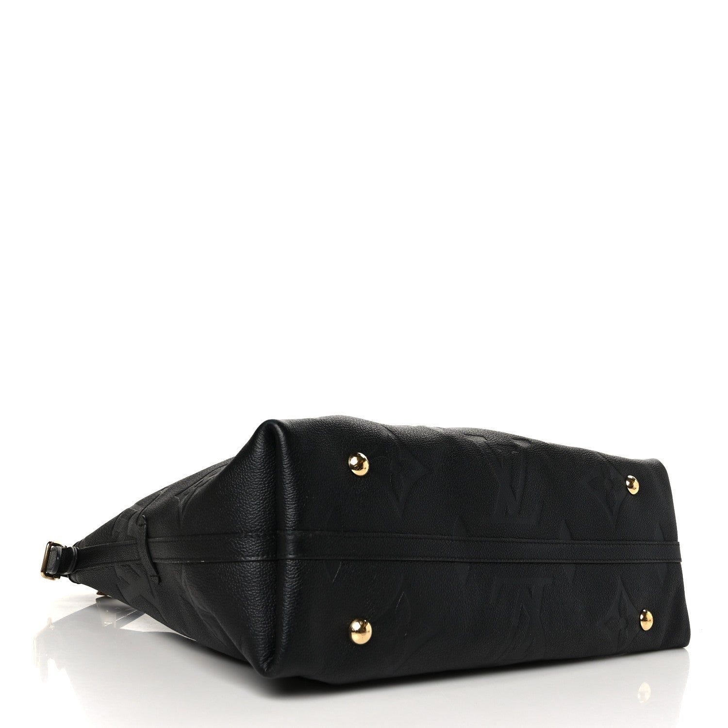 Louis Vuitton Empreinte Monogram Giant CarryAll MM Black 5 of 9