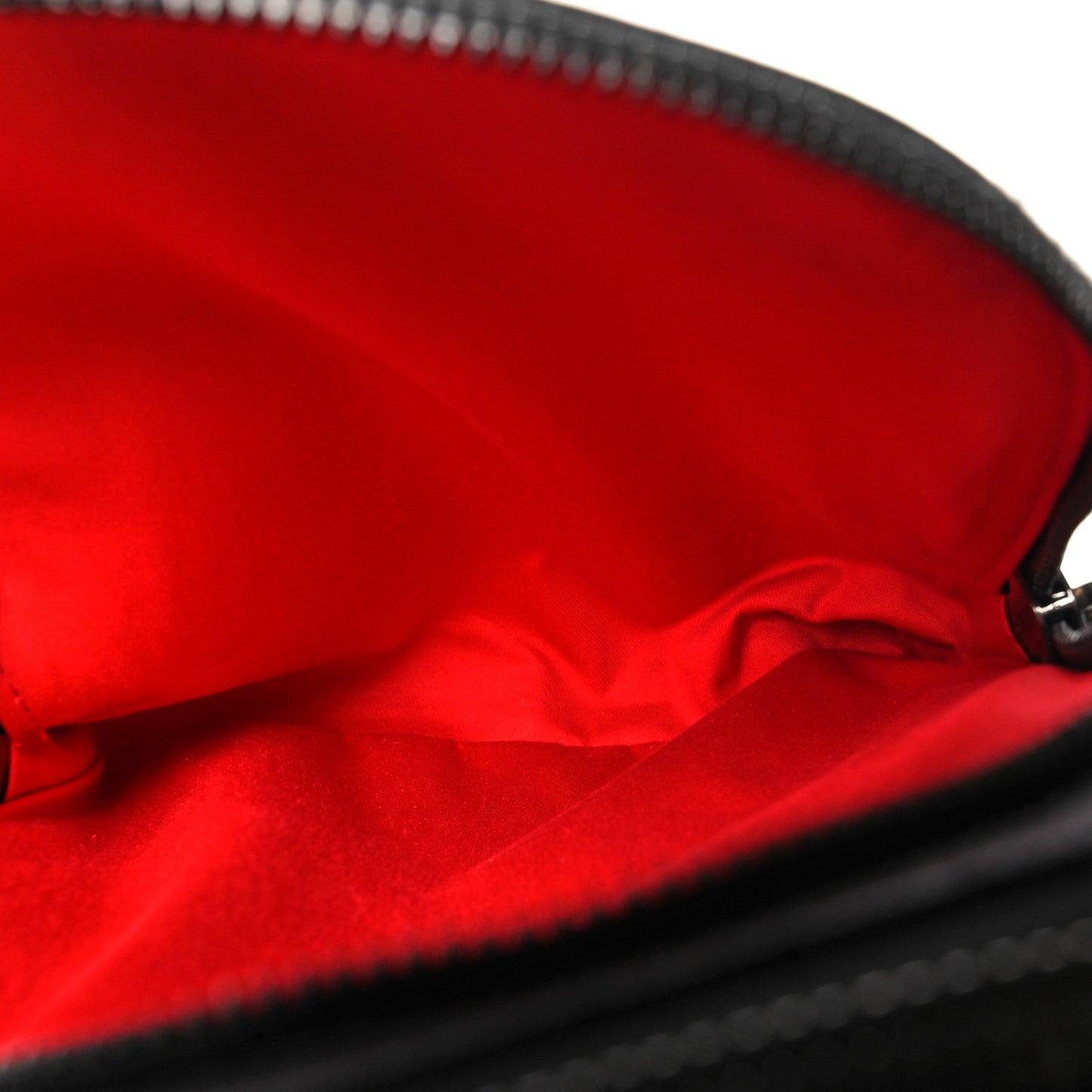 CHRISTIAN LOUBOUTIN Calfskin Loubifunk Crossbody Black