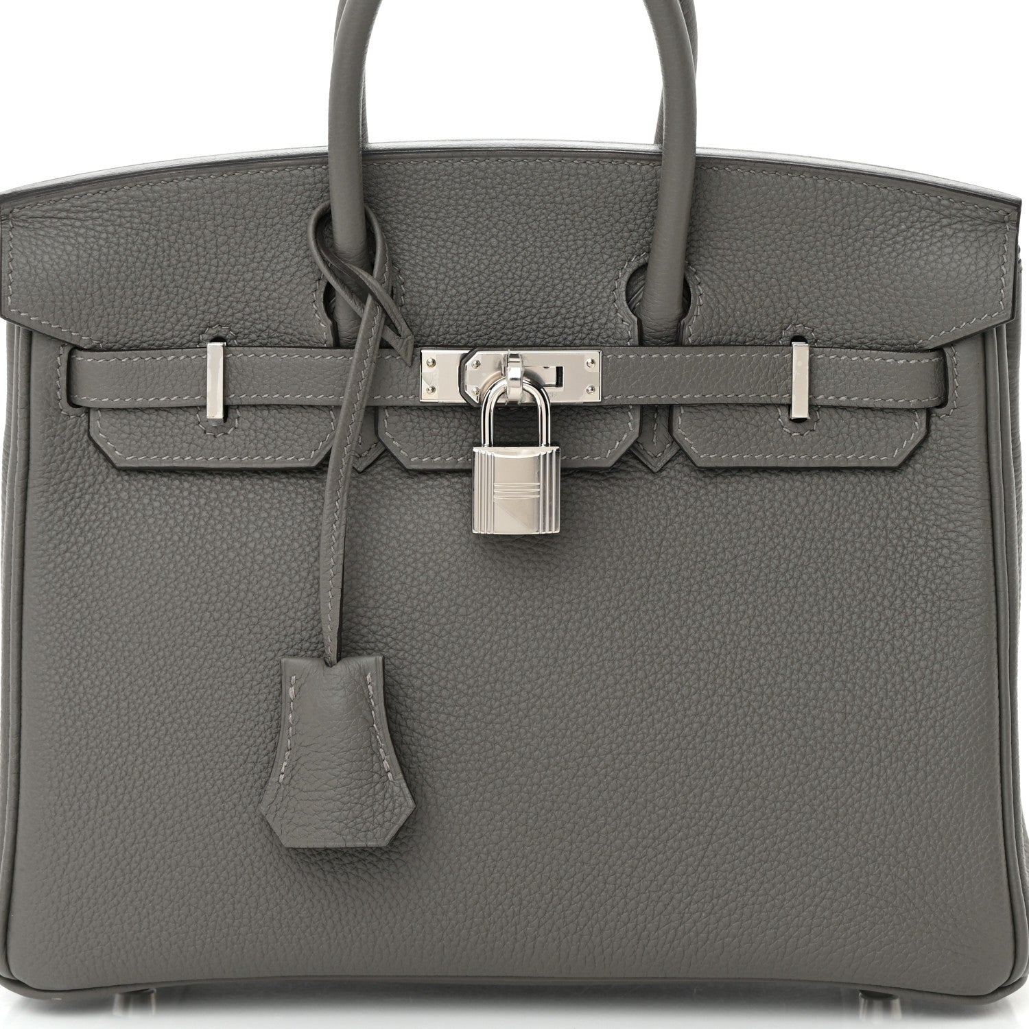 Hermes Togo Birkin 25 Gris Meyer 8 of 15