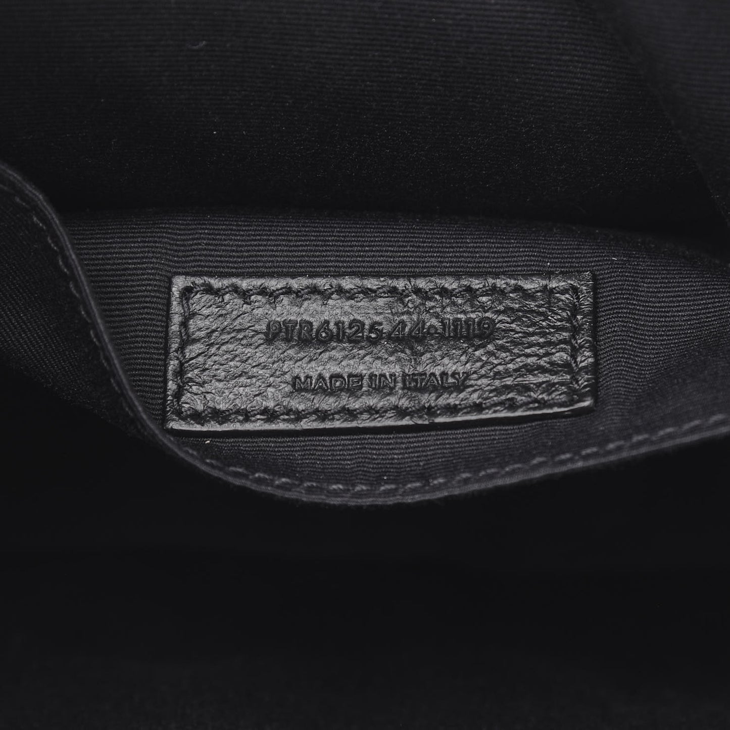 Calfskin Matelasse Monogram Lou Camera Bag Black