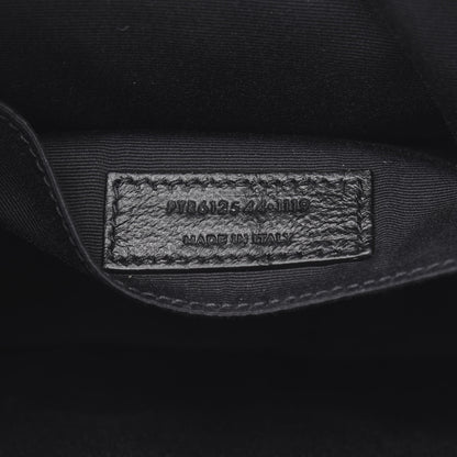 Saint Laurent Calfskin Matelasse Monogram Lou Camera Bag Black 7 of 10