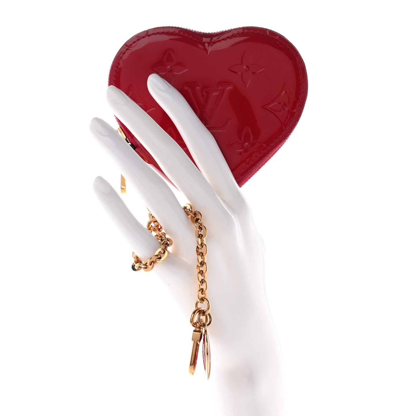 Vernis Coeur Heart Coin Purse Pomme D'Amour