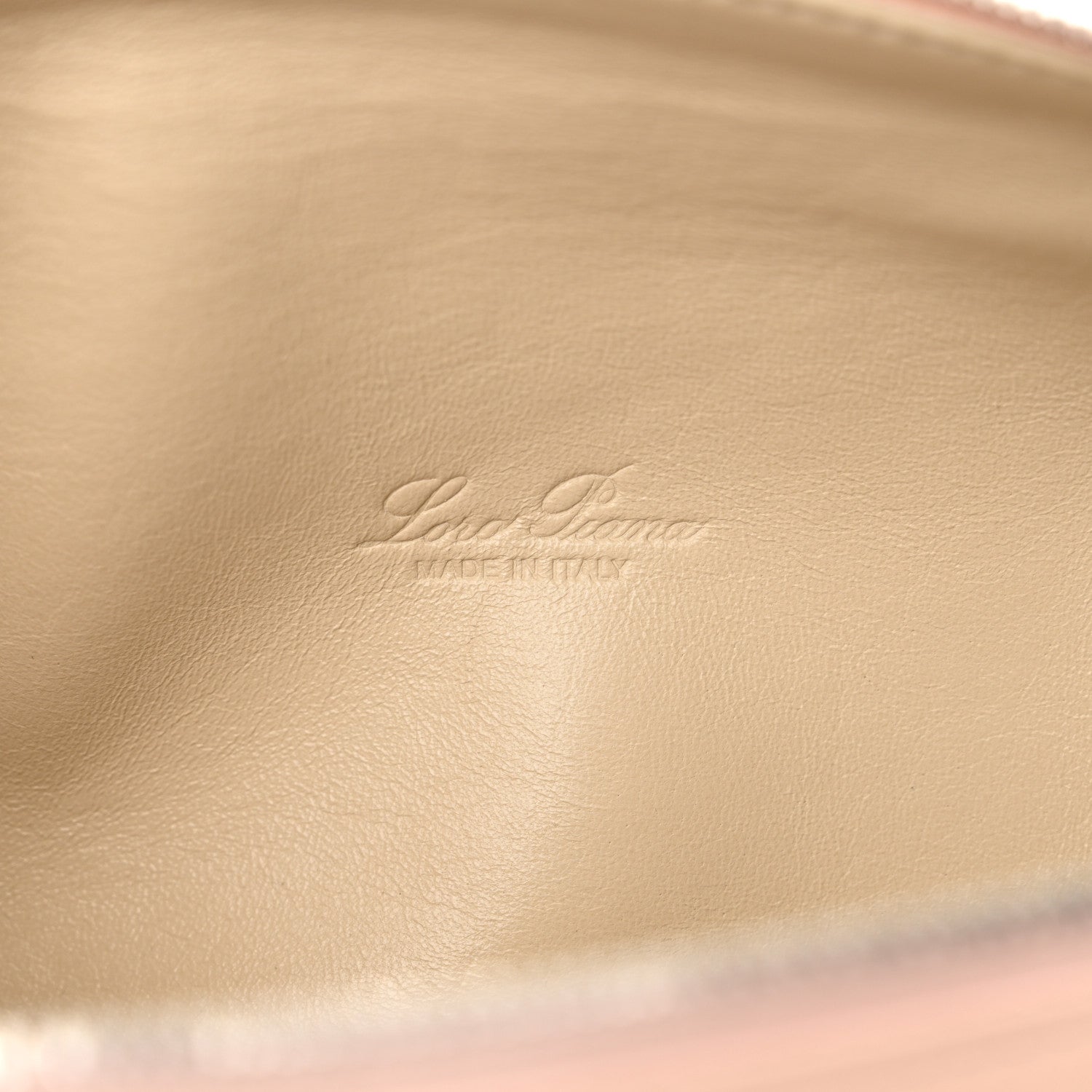 Loro Piana Grained Calfskin L19 Extra Pocket Pouch Candoglia Marble 6 of 9