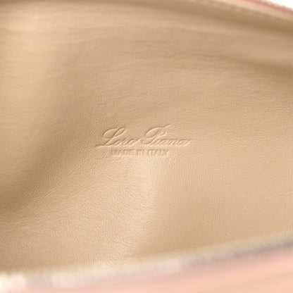 Loro Piana Grained Calfskin L19 Extra Pocket Pouch Candoglia Marble 6 of 9