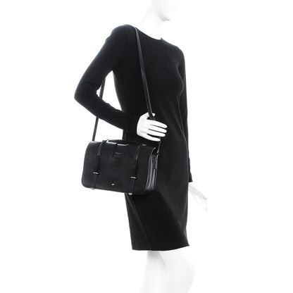 Saint Laurent Lambskin Large Charlotte Messenger Bag Black 2 of 14