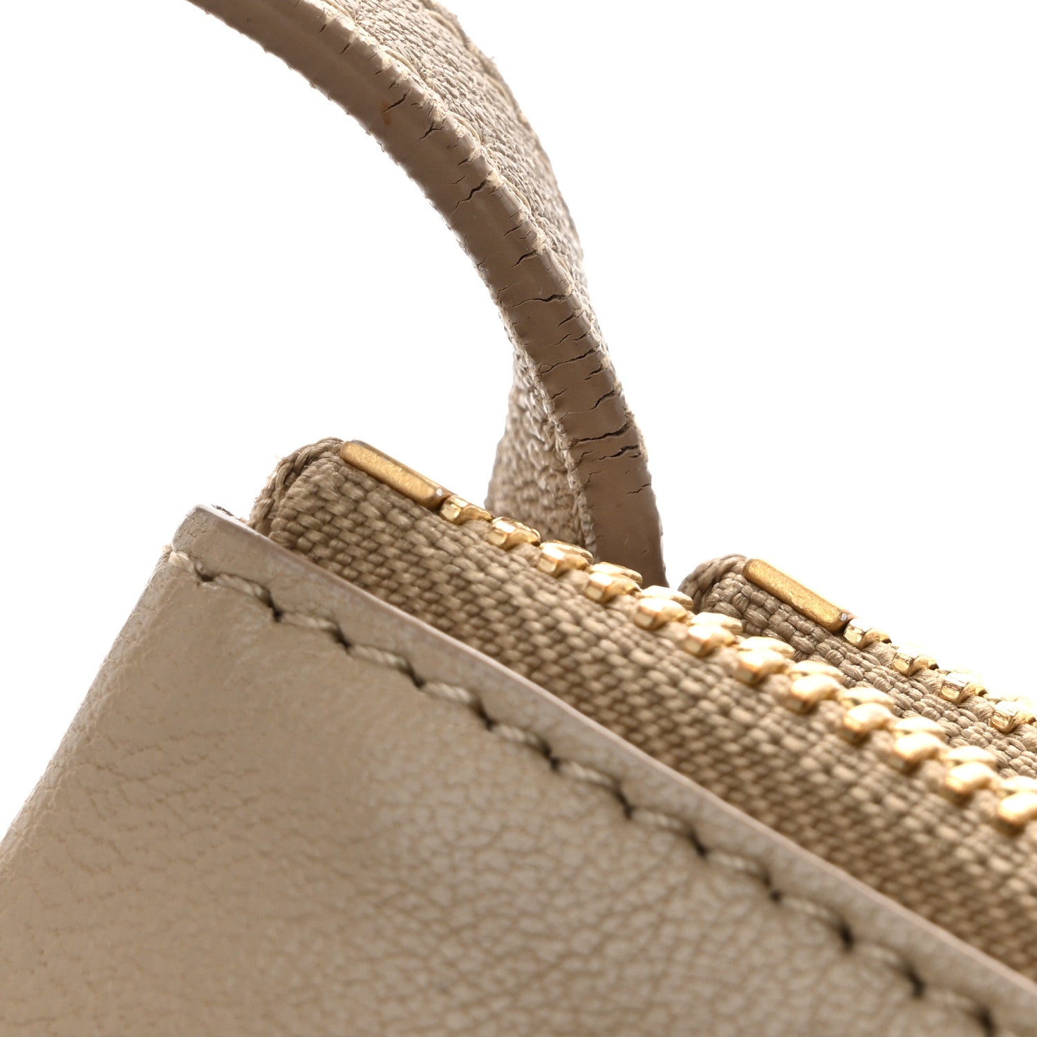 Celine Liege Calfskin Large Trio Crossbody Bag Taupe 1880082