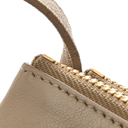 Celine Liege Calfskin Large Trio Crossbody Bag Taupe 11 of 13