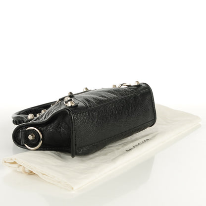Balenciaga Agneau Giant 12 Silver Hardware Mini City Black 4 of 7